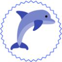 jones logo dolphin